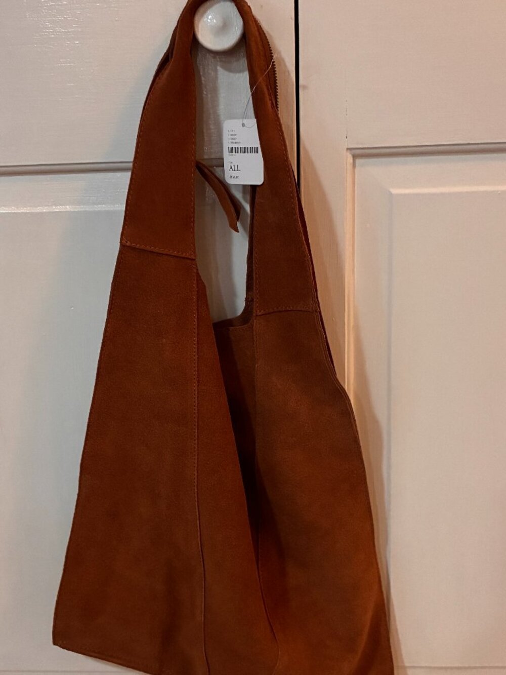Free People Slouchy Suede Hobo Bag-NWT